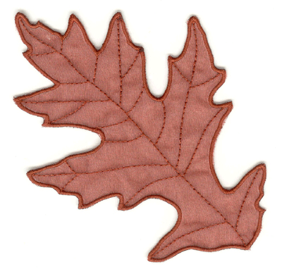 Embroidery Design: Oak leaf large 4.53w X 4.67h