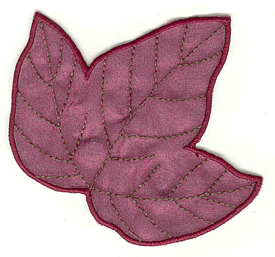 Embroidery Design: Boston Ivy leaf large 4.13w X 3.82h