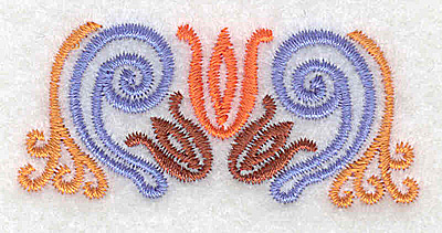 Embroidery Design: Mini border piece 4 2.46w X 1.08h