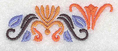 Embroidery Design: Mini border piece 5 2.66w X 0.96h