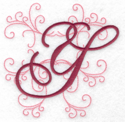 Embroidery Design: Y large 4.95w X 4.97h