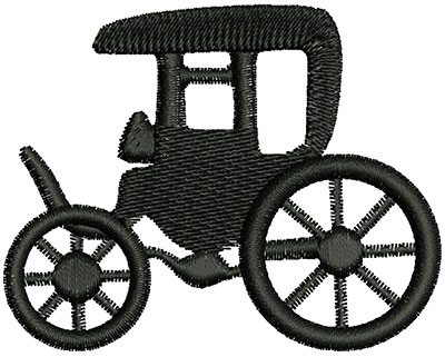 Embroidery Design: Buggy 2.50w X 1.98h