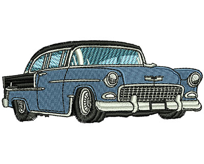 Embroidery Design: Vintage Car 3.94w X 1.63h