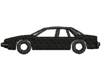 Embroidery Design: Car  2.34w X 0.66h