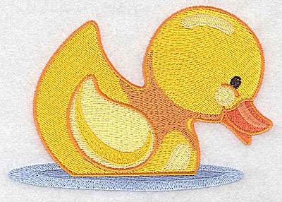 Embroidery Design: Duck large 4.97w X 3.50h