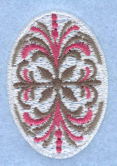 Embroidery Design: Easter egg small pattern1.37w X 2.02h