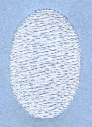 Embroidery Design: Single egg small1.09w X 1.52h