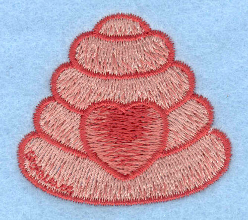 Embroidery Design: Beehive with heart small1.94w X 1.73h