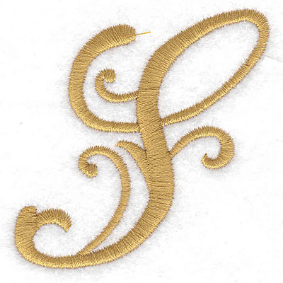 Embroidery Design: S large 2.52w X 2.60h