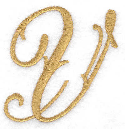 Embroidery Design: V large 2.53w X 2.57h