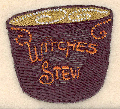 Embroidery Design: Witches stew small 2.21"w X 2.01"h