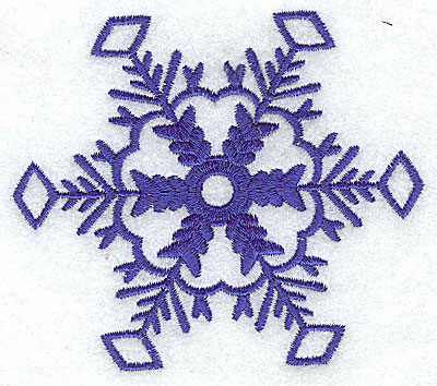 Embroidery Design: Snowflake 10 medium 3.83w X 3.34h