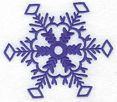 Embroidery Design: Snowflake 10 large 4.94w X 4.30h