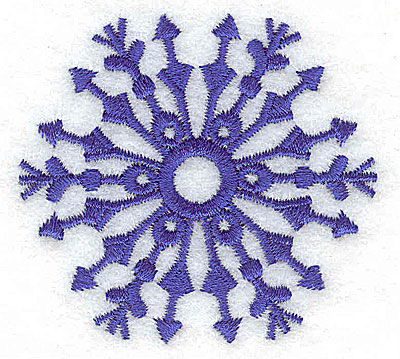 Embroidery Design: Snowflake 5 small  2.32w X 2.15h