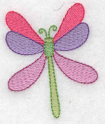Embroidery Design: Dragonfly 2.00w X 2.45h