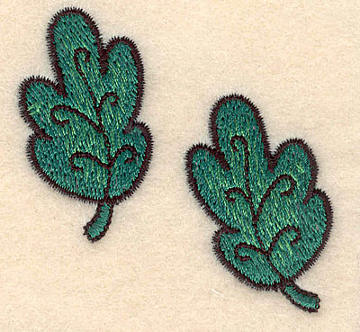 Embroidery Design: Leaves large 2.27"w X 2.26"h