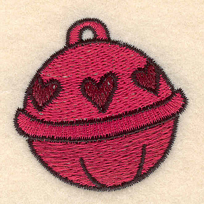 Embroidery Design: Jingle Bell large1.91w X 1.89h