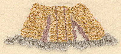 Embroidery Design: Hay Bales5.00w X 2.31h