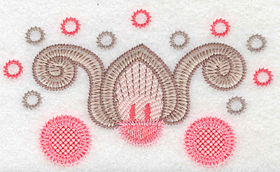 Embroidery Design: Design C large  3.03"h x 5.19"w