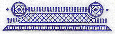 Embroidery Design: Elegant border 8 large 4.93w X 0.95h