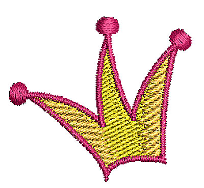 Embroidery Design: Crown 1.58w X 1.42h