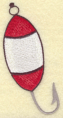 Embroidery Design: Fishing lure A large 2.02w X 4.10h
