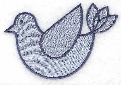 Embroidery Design: Dove 3.19w X 2.15h