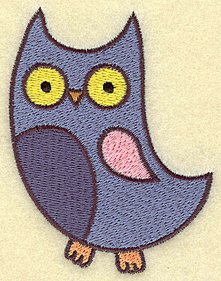 Embroidery Design: Owl 2.71w X 3.46h