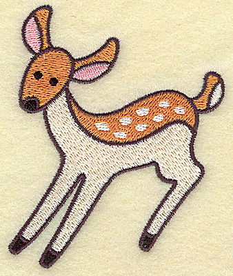 Embroidery Design: Deer 3.04w X 3.73h