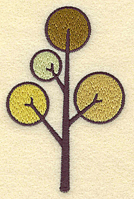 Embroidery Design: Evergreen Tree 2.51w X 3.88h