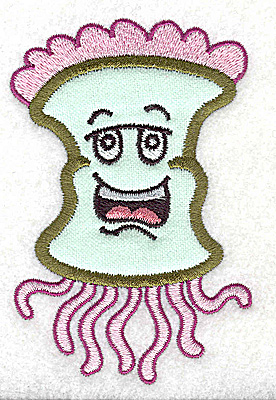 Embroidery Design: Germ G Applique4.07H x 2.74W