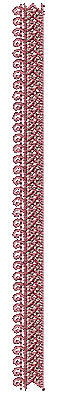 Embroidery Design: Henna border 4 0.55w X 6.82h