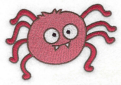 Embroidery Design: Spider 3.54w X 2.44h