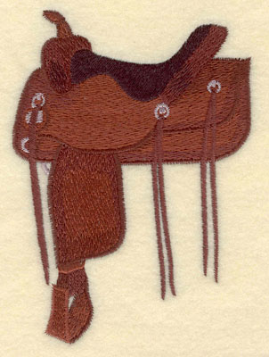 Embroidery Design: Draft Saddle Large3.58w X 5.02h