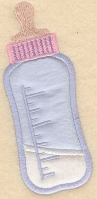 Embroidery Design: Baby bottle2.42"w X 5.01" h