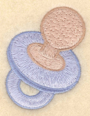 Embroidery Design: Pacifier1.90"w X 2.51"h