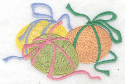 Embroidery Design: Easter eggs large 4.91w X 3.24h