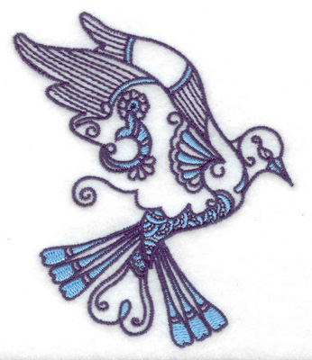 Embroidery Design: Bird B 3.24w X 3.89h