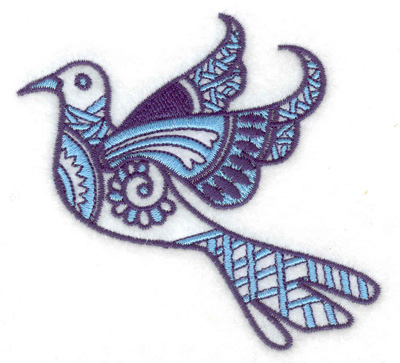 Embroidery Design: Bird H 3.32w X 3.03h