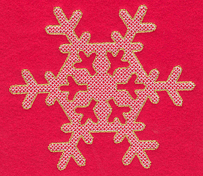 Embroidery Design: Snowflake I large5.13w X 4.53h