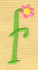 Embroidery Design: Ladybug Letters f0.75w X 1.68h