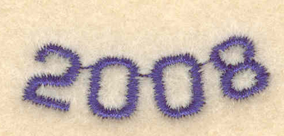 Embroidery Design: 20081.47"w X 0.50"h