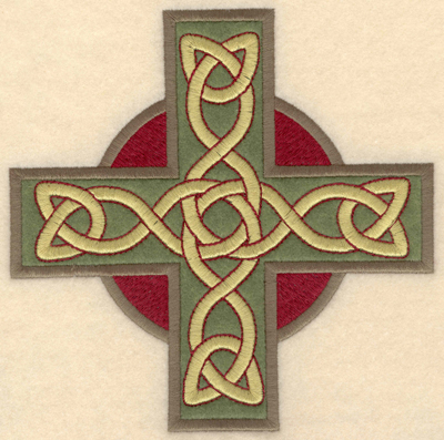 Embroidery Design: Large Greek cross applique6.48w X 6.48h