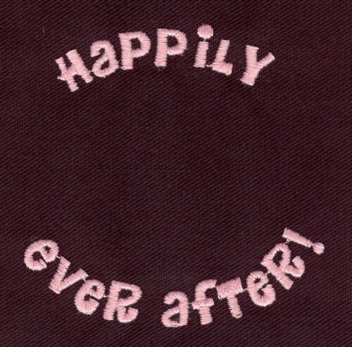 Embroidery Design: Happily ever after2.64w X 2.69h