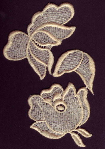 Embroidery Design: Lace 3rd Ed. Vol.5 no.353.5w X 5.53h