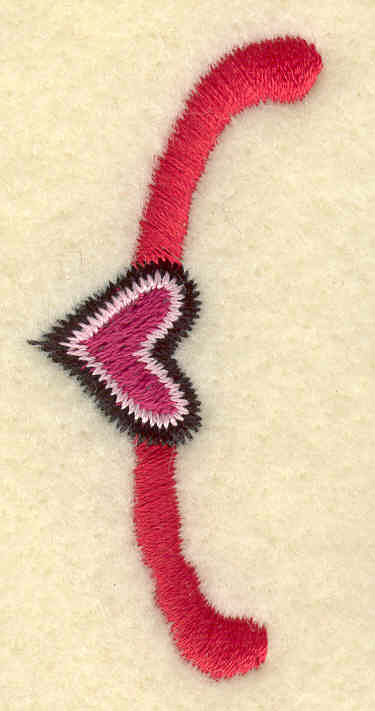 Embroidery Design: Left bracket B0.99w X 2.18h