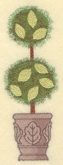 Embroidery Design: Lemon Tree Large2.70w X 7.50h