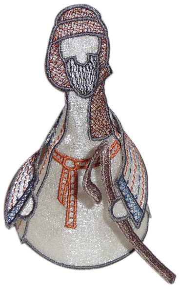 Embroidery Design: Shepherd4.05 X 5.54