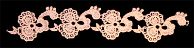 Embroidery Design: Vintage Lace Edition 6 Vol.4 AINL05B  9.43"w X 1.96"h