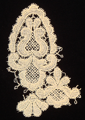 Embroidery Design: Vintage Lace Edition 5 Vol.1 AINL32A 4.86"w X 3.18"h